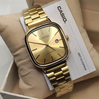 Casio Watch Silver + Silver – كاسيو ووتش فضي + فضي