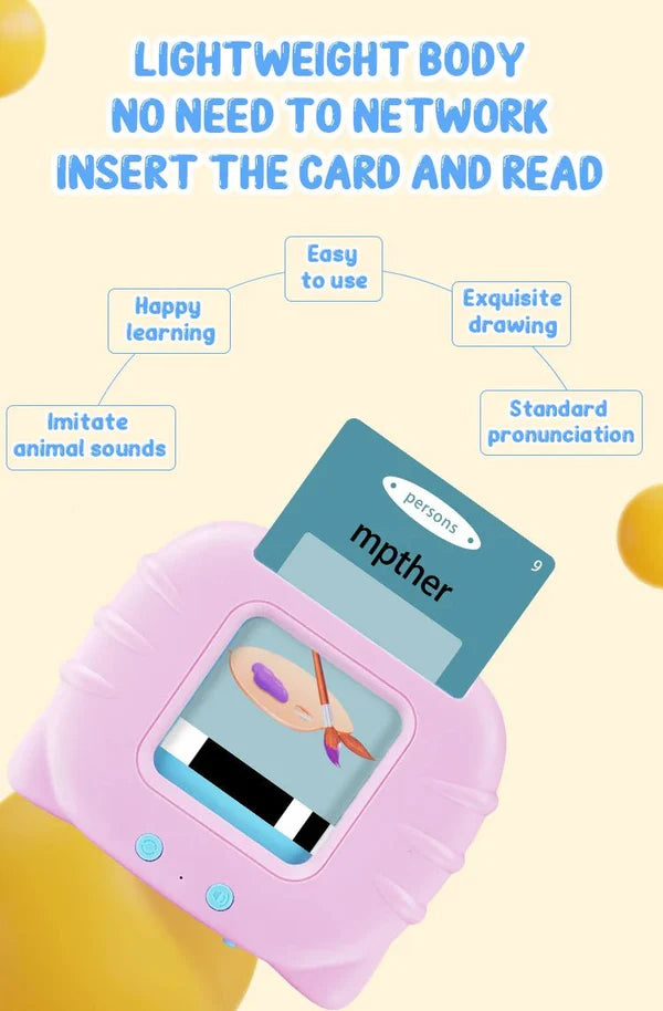 Talking Flash Cards Educational Set for Preschoolers
